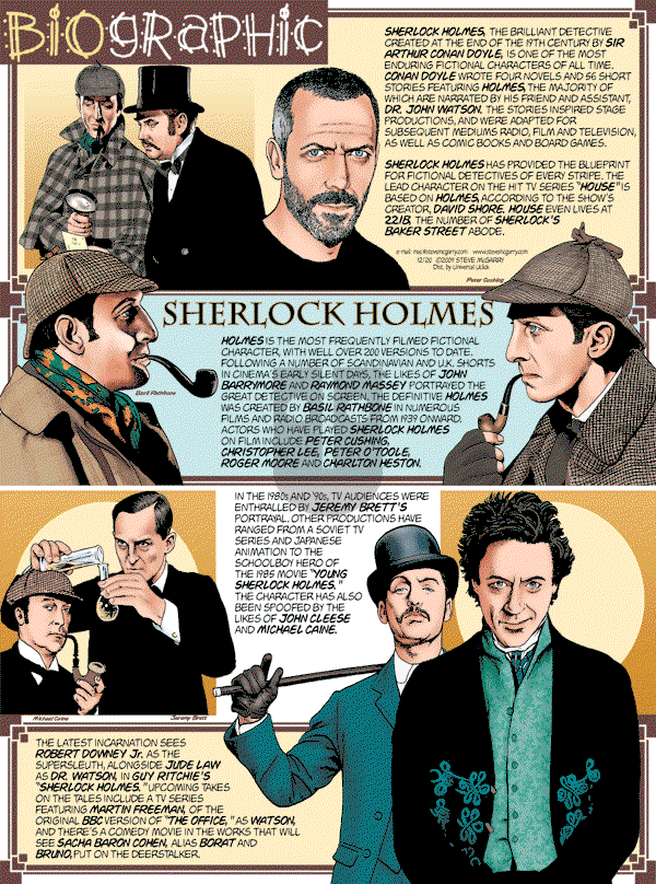 Biographic on Sunday December 20, 2009 Comic Strip