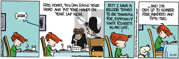 Red and Rover on Friday November 24, 2000 Comic Strip