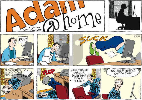 Adam@Home on Sunday January 18, 2009 Comic Strip