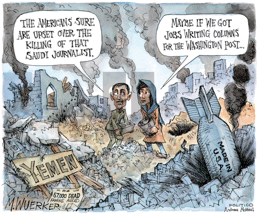 Matt Wuerker on Thursday December 6, 2018 Comic Strip