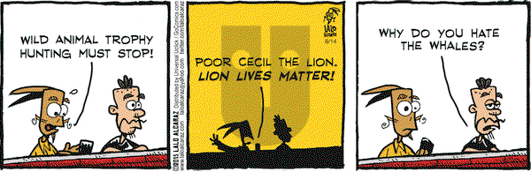 La Cucaracha on Friday August 14, 2015 Comic Strip