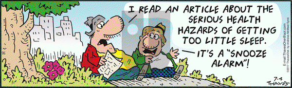 Frank and Ernest on Tuesday July 4, 2017 Comic Strip