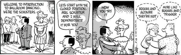 Betty on Wednesday February 19, 1997 Comic Strip