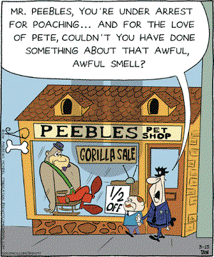 Brevity on Thursday March 15, 2018 Comic Strip
