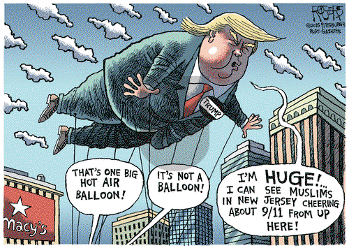 Rob Rogers on Thursday November 26, 2015 Comic Strip