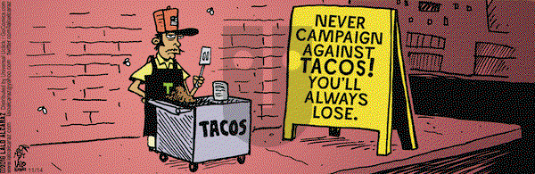 La Cucaracha on Monday November 14, 2016 Comic Strip