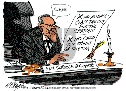 Henry Payne on Tuesday December 5, 2017 Comic Strip