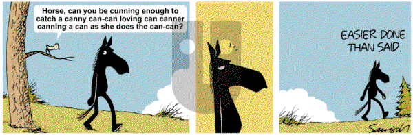 Dark Side of the Horse on Sunday July 29, 2012 Comic Strip