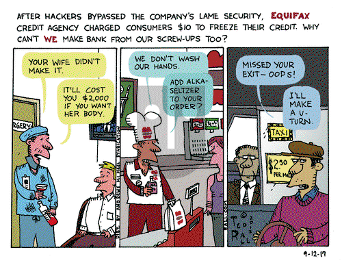 Ted Rall on Tuesday September 12, 2017 Comic Strip