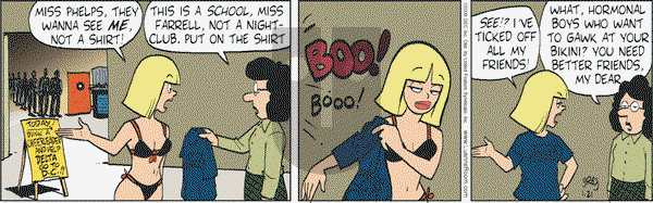 Luann on Wednesday January 21, 2009 Comic Strip