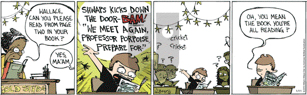 Wallace the Brave on Friday January 11, 2019 Comic Strip
