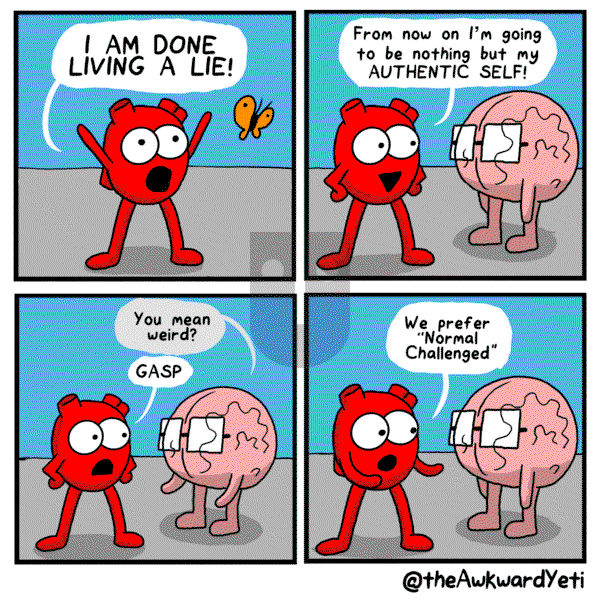 The Awkward Yeti on Monday August 8, 2022 Comic Strip