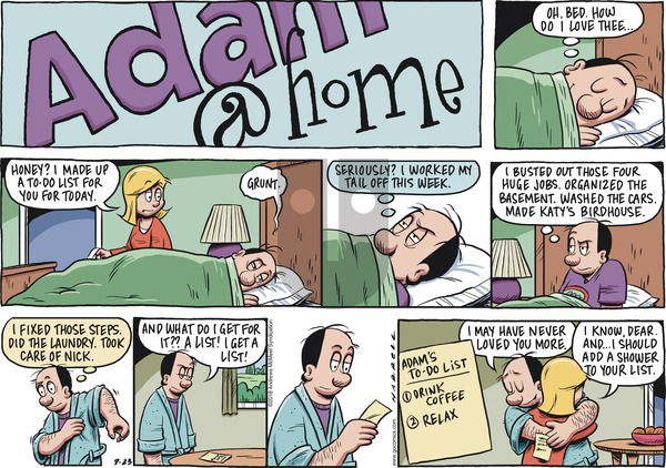 Adam@Home on Sunday September 23, 2018 Comic Strip