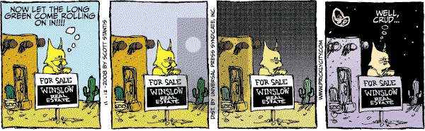 Prickly City - Wednesday November 12, 2008 Comic Strip