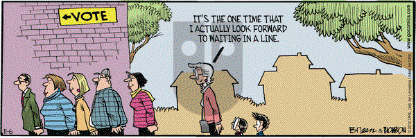 Grand Avenue on Tuesday November 6, 2012 Comic Strip