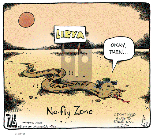 Tom Toles on Thursday March 24, 2011 Comic Strip