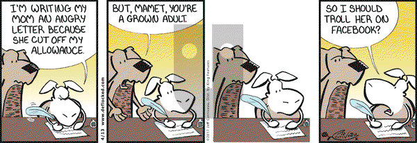 DeFlocked on Thursday April 13, 2017 Comic Strip