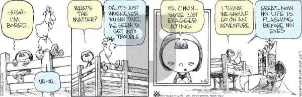 Non Sequitur on Monday July 18, 2005 Comic Strip