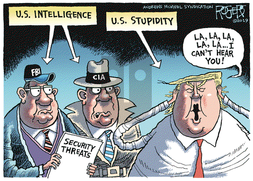 Rob Rogers on Friday February 1, 2019 Comic Strip