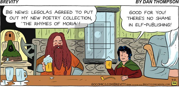 Brevity on Sunday April 3, 2016 Comic Strip