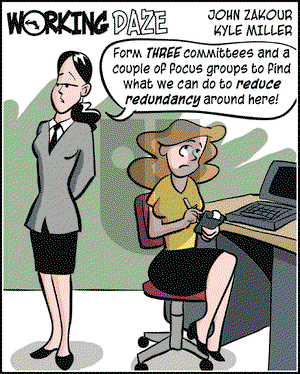 Working Daze on Wednesday June 18, 2003 Comic Strip