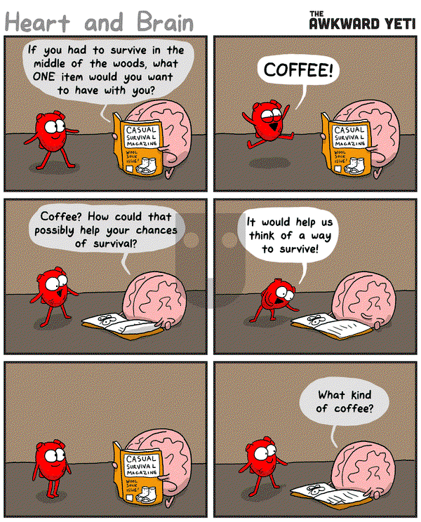 The Awkward Yeti on Wednesday October 14, 2015 Comic Strip