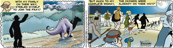 Alley Oop on Saturday October 3, 2015 Comic Strip