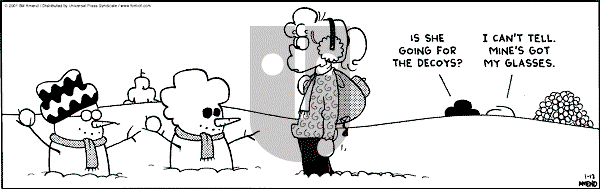FoxTrot on Saturday January 13, 2001 Comic Strip