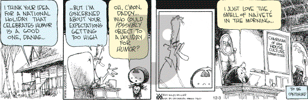 Non Sequitur - Friday December 3, 2004 Comic Strip
