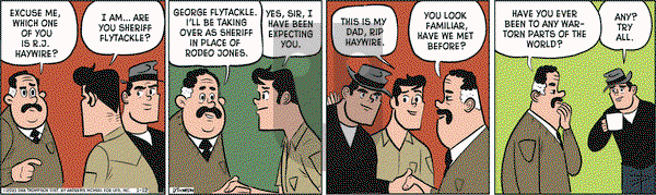 Rip Haywire on Tuesday January 12, 2021 Comic Strip