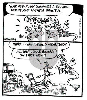 Reality Check on Tuesday May 8, 2007 Comic Strip