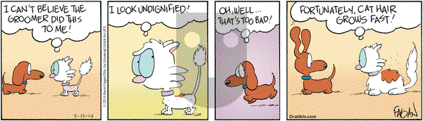 Drabble on Thursday March 13, 2014 Comic Strip