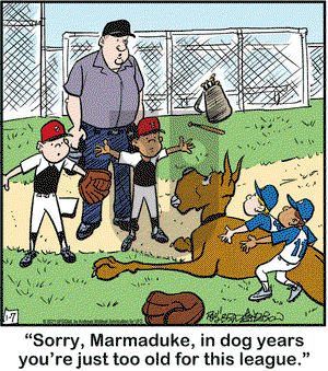 Marmaduke on Thursday January 7, 2021 Comic Strip