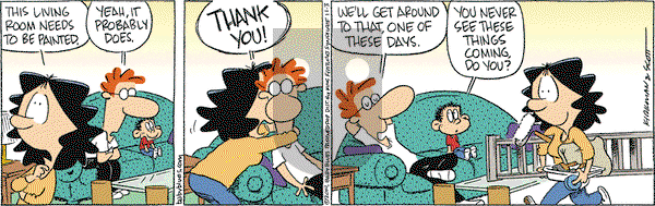Baby Blues on Monday November 3, 2014 Comic Strip