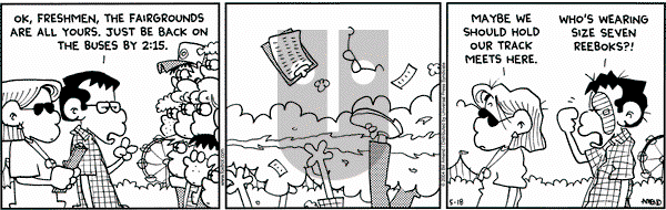 FoxTrot on Tuesday May 18, 2004 Comic Strip
