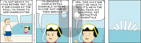Nancy on Saturday July 31, 2021 Comic Strip