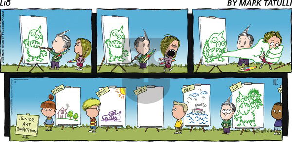 Lio on Sunday August 2, 2009 Comic Strip