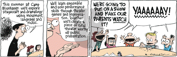 Cul de Sac - Thursday July 28, 2016 Comic Strip