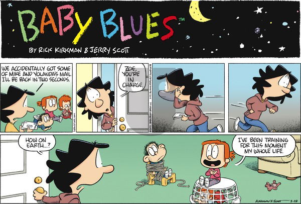 Baby Blues on Sunday March 28, 2021 Comic Strip