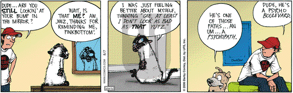 Get Fuzzy on Monday August 7, 2006 Comic Strip