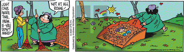 Rose is Rose on Saturday November 14, 2020 Comic Strip