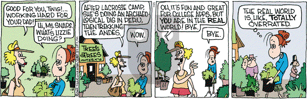 Family Tree on Saturday July 25, 2009 Comic Strip