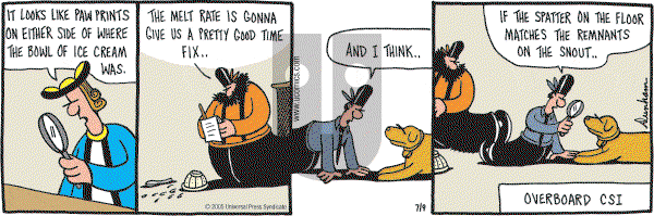 Overboard - Saturday July 9, 2005 Comic Strip