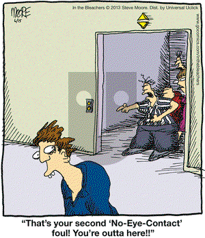 In the Bleachers on Saturday June 15, 2013 Comic Strip
