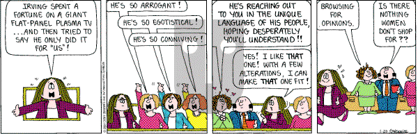 Cathy Classics - Tuesday January 20, 2004 Comic Strip