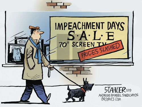 Jeff Stahler on Sunday November 10, 2019 Comic Strip