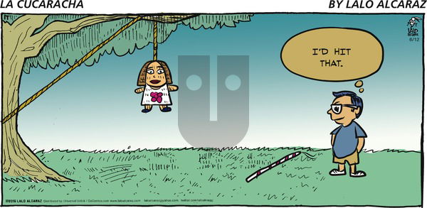 La Cucaracha on Sunday June 12, 2016 Comic Strip