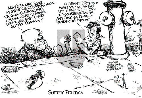 Pat Oliphant on Wednesday February 1, 2012 Comic Strip