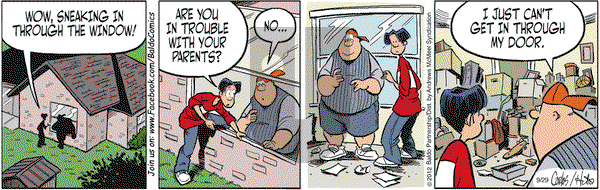 Baldo on Friday September 29, 2017 Comic Strip