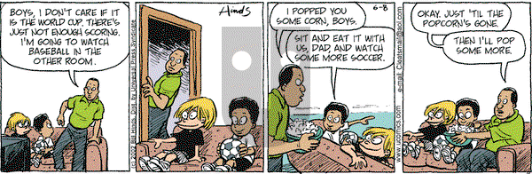 Cleats on Saturday June 8, 2002 Comic Strip